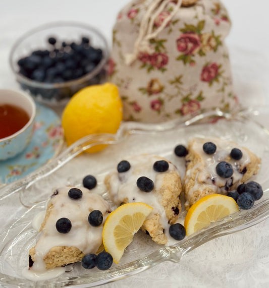 Glazed Blueberry Lemon Scones Mix